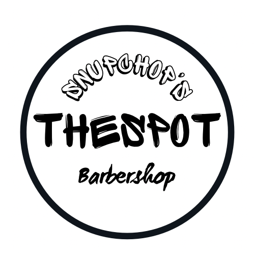 Snupchop's The Spot Barbershop logo